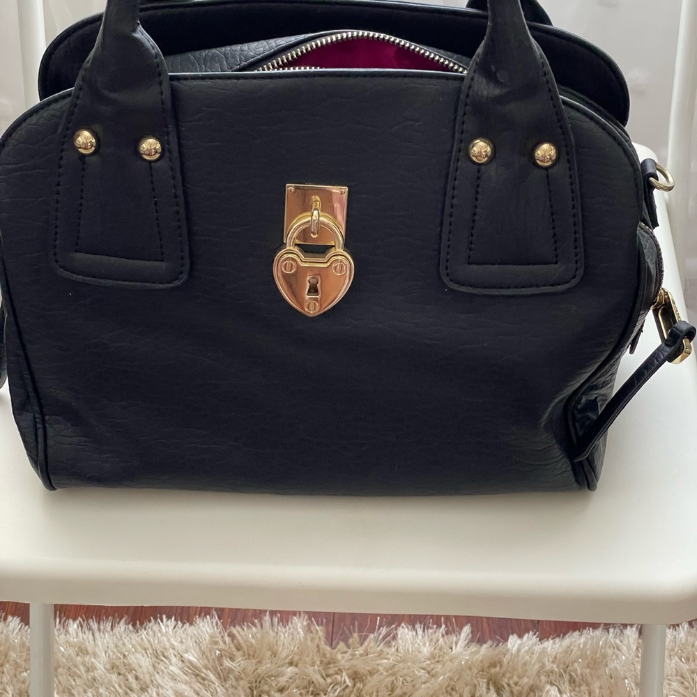 Black leather Bag